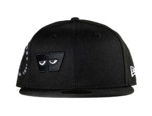 No Fools Black 59Fifty Fitted Hat by Westside Love x New Era Front