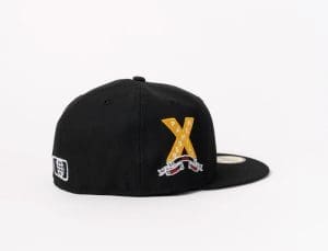 1LoveIE 10 Year Anniversary Black White 59Fifty Fitted Hat by 1LoveIE x New Era Back