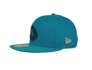 Black Sheep Aqua 59Fifty Fitted Hat by JustFitteds x New Era Left