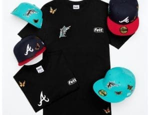 FELT x MLB 2024 59Fifty Fitted Hat Collection by MLB x New Era Front