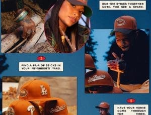 Hat Club Campfire Pack 59Fifty Fitted Hat Collection by MLB x New Era Front