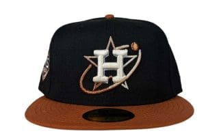 Houston Astros Harvest Black Space City 59Fifty Fitted Hat by MLB x New Era