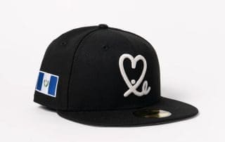 Limited Black Guatemala Flag 59Fifty Fitted Hat by 1LoveIE x New Era