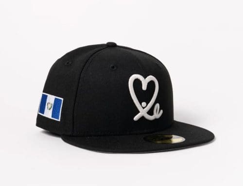 Limited Black Guatemala Flag 59Fifty Fitted Hat by 1LoveIE x New Era