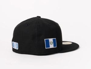 Limited Black Guatemala Flag 59Fifty Fitted Hat by 1LoveIE x New Era Back