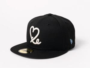 Limited Black Guatemala Flag 59Fifty Fitted Hat by 1LoveIE x New Era Front