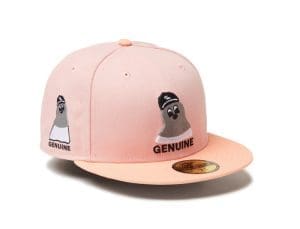 Mr. Pink Rogue Pale Rose 59Fifty Fitted Hat by Shinknownsuke x New Era Right