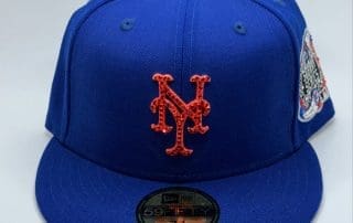 New York Mets Crystallized 2000 Subway Series 59Fifty Fitted Hat by MLB x New Era