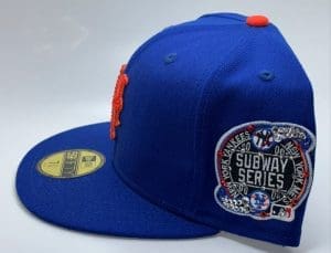 New York Mets Crystallized 2000 Subway Series 59Fifty Fitted Hat by MLB x New Era Patch