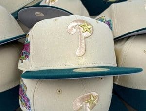 Philadelphia Phillies 1996 All-Star Game Chrome White Green 59Fifty Fitted Hat by MLB x New Era