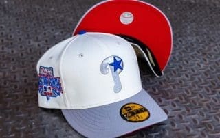 Philadelphia Phillies 1996 All-Star Game Off White Grey 59Fifty Fitted Hat by MLB x New Era