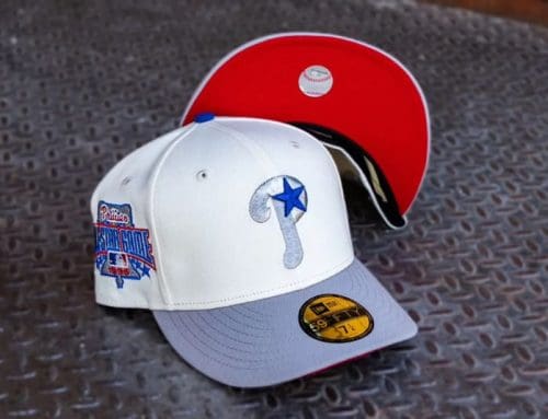 Philadelphia Phillies 1996 All-Star Game Off White Grey 59Fifty Fitted Hat by MLB x New Era