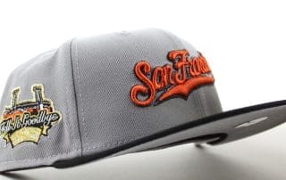 San Francisco Giants Tell It Goodbye Gray Black 59Fifty Fitted Hat by MLB x New Era