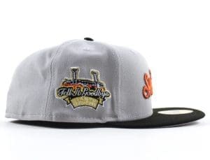 San Francisco Giants Tell It Goodbye Gray Black 59Fifty Fitted Hat by MLB x New Era Patch