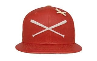 Crossed Bats Logo Xmas24 59Fifty Fitted Hat by JustFitteds x New Era