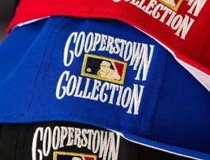 Hat Club MLB Cooperstown Pink Bottoms 59Fifty Fitted Hat Collection by MLB x New Era Patch