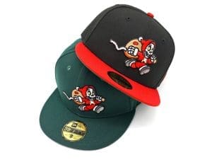 Here's Christmas V3 And V4 59Fifty Fitted Hat by The Capologists x New Era Front