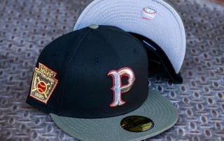 Pittsburgh Pirates 1925 World Series Black Olive 59Fifty Fitted Hat by MLB x New Era