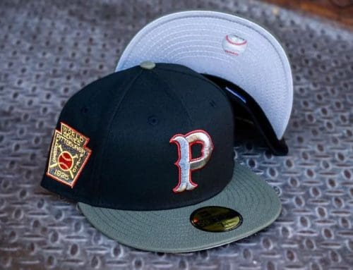 Pittsburgh Pirates 1925 World Series Black Olive 59Fifty Fitted Hat by MLB x New Era