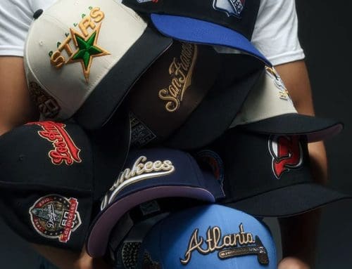 Hat Club Mitchell And Ness Custom Fitted Hat Collection by MLB x NHL x Mitchell And Ness