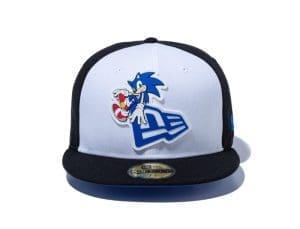 Sonic The Hedgehog Flag Logo 59Fifty Fitted Hat by Sonic The Hedgehog x New Era Sonic The Hedgehog Flag Logo 59Fifty Fitted Hat by Sonic The Hedgehog x New Era