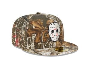 Friday The 13th Jason Camo 59Fifty Fitted Hat by Friday The 13th x New Era Right Friday The 13th Jason Camo 59Fifty Fitted Hat by Friday The 13th x New Era Right