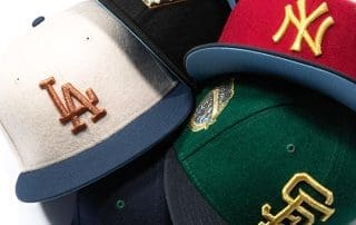 Hat Club Melton Wool 59Fifty Fitted Hat Collection by MLB x New Era