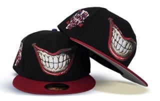 Joker Villain Element Black Red 59Fifty Fitted Hat by DC Comics x New Era