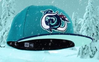 Mammoth’s Revenge Titlewave Light Navy 59Fifty Fitted Hat by Noble North x New Era
