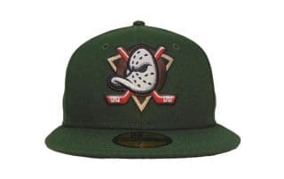 Anaheim Ducks Seaweed 59Fifty Fitted Hat by MLB x New Era