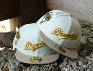 Arizona Diamondbacks 1998 Inaugural Season Off White Khaki 59Fifty Fitted Hat by MLB x New Era Arizona Diamondbacks 1998 Inaugural Season Off White Khaki 59Fifty Fitted Hat by MLB x New Era