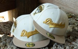 Arizona Diamondbacks 1998 Inaugural Season Off White Khaki 59Fifty Fitted Hat by MLB x New Era