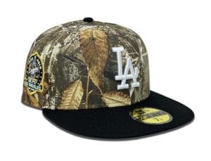 Los Angeles Dodgers 60th Anniversary Realtree Black 59Fifty Fitted Hat by MLB x New Era Los Angeles Dodgers 60th Anniversary Realtree Black 59Fifty Fitted Hat by MLB x New Era