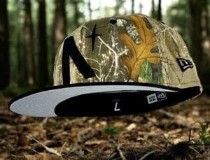 North Star Realtree Edge Black 59Fifty Fitted Hat by Noble North x New Era North Star Realtree Edge Black 59Fifty Fitted Hat by Noble North x New Era