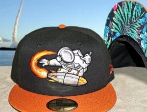 Moon Surfer V1 59Fifty Fitted Hat by The Capologists x New Era Front Moon Surfer V1 59Fifty Fitted Hat by The Capologists x New Era Front
