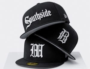 Just Caps Gothic Script 59Fifty Fitted Hat Collection by MLB x MiLB x New Era Just Caps Gothic Script 59Fifty Fitted Hat Collection by MLB x MiLB x New Era