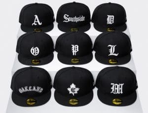 Just Caps Gothic Script 59Fifty Fitted Hat Collection by MLB x MiLB x New Era Front Just Caps Gothic Script 59Fifty Fitted Hat Collection by MLB x MiLB x New Era Front