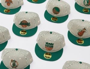 Just Caps NBA Seersucker 59Fifty Fitted Hat Collection by NBA x New Era Just Caps NBA Seersucker 59Fifty Fitted Hat Collection by NBA x New Era