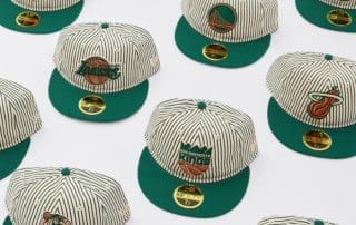 Just Caps NBA Seersucker 59Fifty Fitted Hat Collection by NBA x New Era