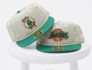 Just Caps NBA Seersucker 59Fifty Fitted Hat Collection by NBA x New Era Front Just Caps NBA Seersucker 59Fifty Fitted Hat Collection by NBA x New Era Front