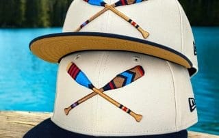 Lake Paddles Stone Lakeside Blue 59Fifty Fitted Hat by Noble North x New Era