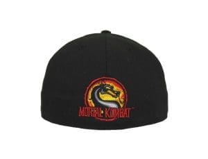 Mortal Kombat Black 59Fifty Fitted Hat by Mortal Kombat x New Era Back Mortal Kombat Black 59Fifty Fitted Hat by Mortal Kombat x New Era Back