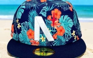 North Star Beach Floral 59Fifty Fitted Hat by Noble North x New Era