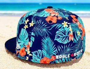 North Star Beach Floral 59Fifty Fitted Hat by Noble North x New Era Back North Star Beach Floral 59Fifty Fitted Hat by Noble North x New Era Back