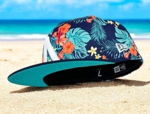 North Star Beach Floral 59Fifty Fitted Hat by Noble North x New Era Left North Star Beach Floral 59Fifty Fitted Hat by Noble North x New Era Left