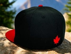 Northern Force Black Red 59Fifty Fitted Hat by Noble North x New Era Back Northern Force Black Red 59Fifty Fitted Hat by Noble North x New Era Back