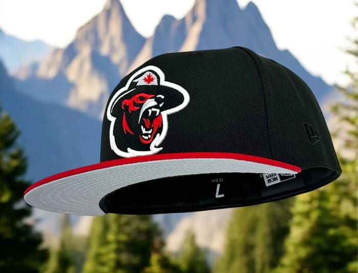 Northern Force Black Red 59Fifty Fitted Hat by Noble North x New Era