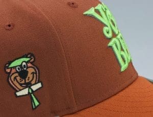 Yogi Bear Cinnamon Graham Oxidized Rust 59Fifty Fitted Hat by Hanna Barbera x New Era Patch Yogi Bear Cinnamon Graham Oxidized Rust 59Fifty Fitted Hat by Hanna Barbera x New Era Patch