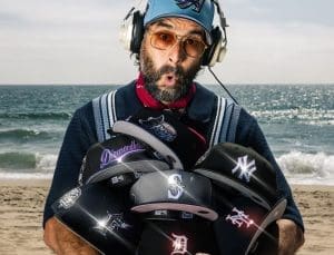 Hat Club Marine Metallics 59Fifty Fitted Hat Collection by MLB x New Era Front Hat Club Marine Metallics 59Fifty Fitted Hat Collection by MLB x New Era Front