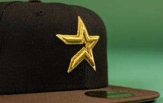 Houston Astros Ziegenbock Black Walnut 59Fifty Fitted Hat by MLB x New Era